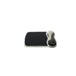 Kensington Duo Gel Mouse Pad with Wrist Rest Ventilation Channel Grey Wipe Clean Finish