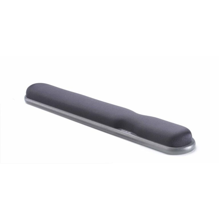 Kensington Height Adjustable Gel Keyboard Wrist Rest Black Comfort Support Grip