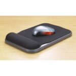 Kensington Height Adjustable Gel Mouse Pad with Wrist Rest Black