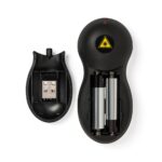 Kensington Wireless Presenter with Red Laser Nano Receiver Remote for Windows Mac Black