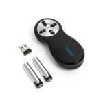 Kensington Wireless Presenter with Red Laser Nano Receiver Remote for Windows Mac Black