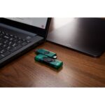 Kingston DataTraveler Duo G2 256GB USB 3.2 Gen 1 Dual USB-A and USB-C Flash Drive - Black/Green