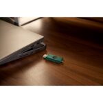 Kingston DataTraveler Duo G2 256GB USB 3.2 Gen 1 Dual USB-A and USB-C Flash Drive - Black/Green