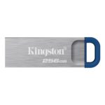 Kingston DataTraveler Kyson 256GB USB 3.2 Gen 1 Flash Drive 220MB/s Read Capless Stainless Steel