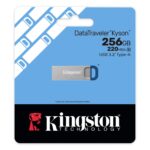 Kingston DataTraveler Kyson 256GB USB 3.2 Gen 1 Flash Drive 220MB/s Read Capless Stainless Steel