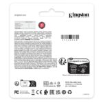 Kingston DataTraveler Kyson 256GB USB 3.2 Gen 1 Flash Drive 220MB/s Read Capless Stainless Steel