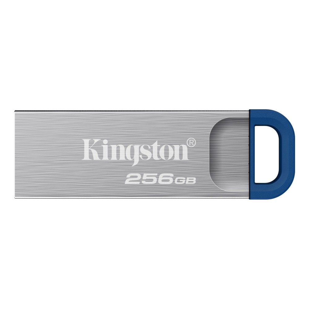 Kingston DataTraveler Kyson 256GB USB 3.2 Gen 1 Flash Drive 220MB/s Read Capless Stainless Steel Kingston DataTraveler Kyson 256GB USB 3.2 Gen 1 Flash Drive 220MB/s Read Capless Stainless Steel