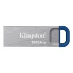 Kingston DataTraveler Kyson USB 3.2 Gen 1 Type-A Flash Drive 128GB 220MB/s Stainless Steel Capless