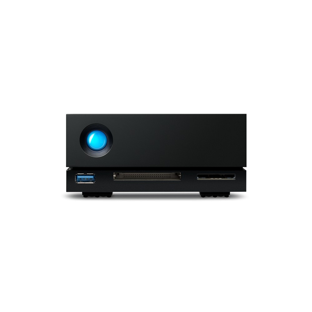 LaCie 1big Dock External Hard Drive Thunderbolt 3 USB Type-C 30 TB 7200 RPM SD Card Reader DisplayPort Black LaCie 1big Dock External Hard Drive Thunderbolt 3 USB Type-C 30 TB 7200 RPM SD Card Reader DisplayPort Black