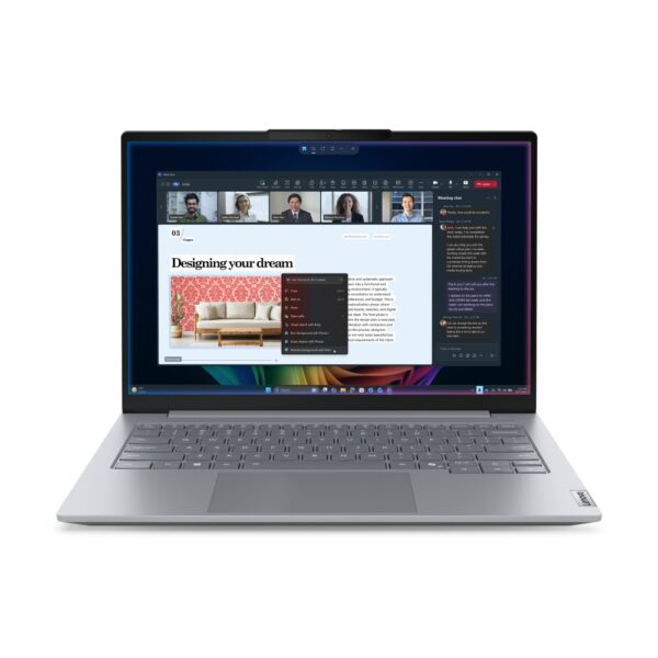 Lenovo ThinkBook 14 G9 Laptop Intel Core Ultra 7 355 16GB DDR5 512GB SSD 14" WUXGA Windows 11 Pro Grey