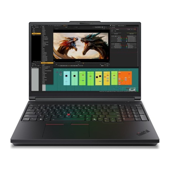 Lenovo ThinkPad P16 Laptop Intel Core Ultra 9 275HX 32GB DDR5 1TB SSD RTX PRO 2000 16" Win 11 Pro Black