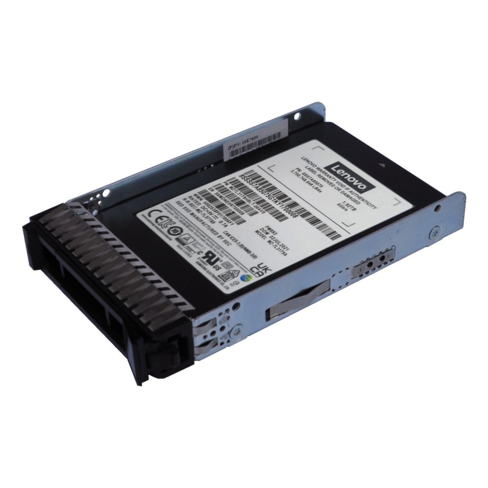 Lenovo ThinkSystem 480 GB SATA III 2.5" Internal Solid State Drive for Server Workstation 4XB7A90884 Lenovo ThinkSystem 480 GB SATA III 2.5" Internal Solid State Drive for Server Workstation 4XB7A90884