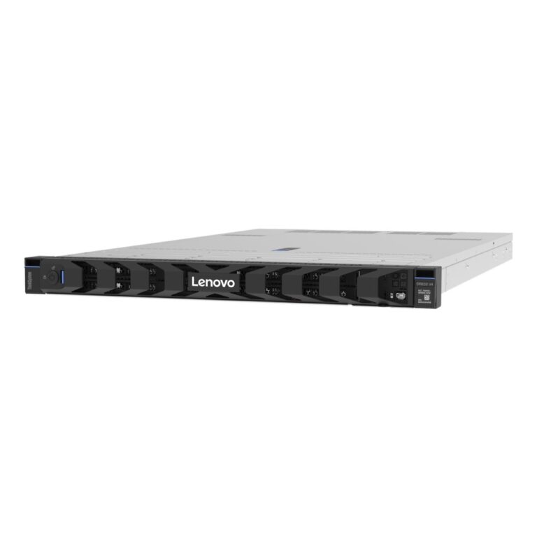 Lenovo ThinkSystem SR630 V4 1U Rack Server Intel Xeon 6 6505P 12 Cores 32GB DDR5 1300W Power Supply