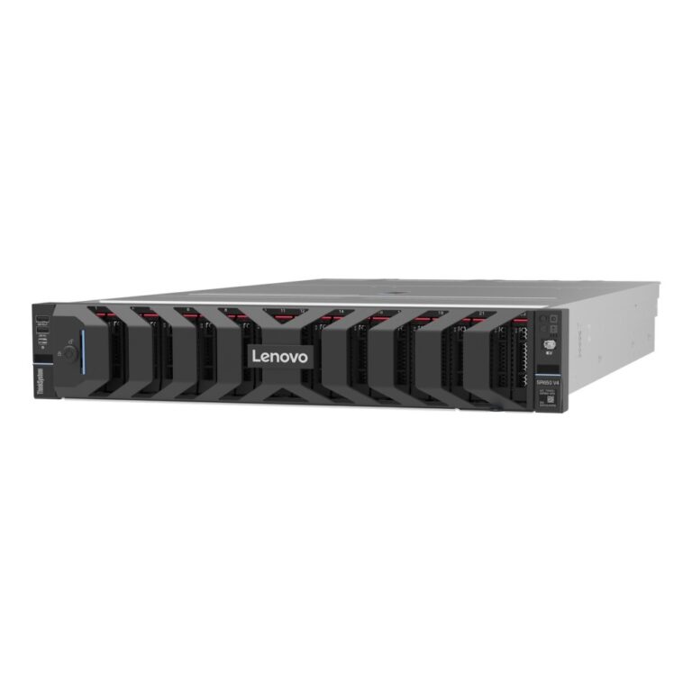 Lenovo ThinkSystem SR650 V4 2U Rack Server Intel Xeon 6 6505P 12 Cores 32 GB DDR5 RAM 1300 W