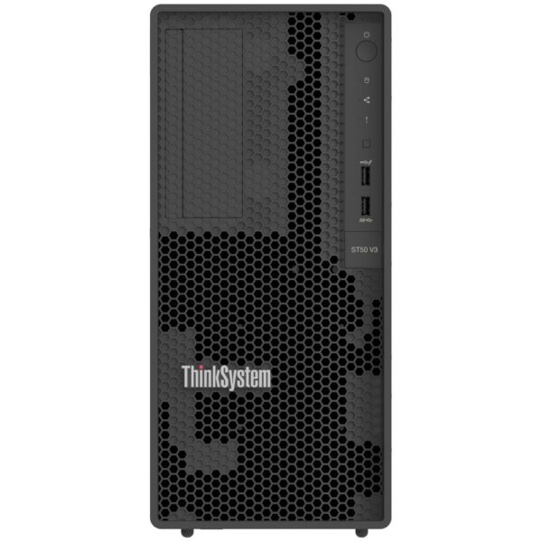 Lenovo ThinkSystem ST50 V3 Tower Server Intel Xeon 6 6315P 4 Cores 16GB DDR5 RAM 1.92TB SSD 500W 80 Plus Platinum