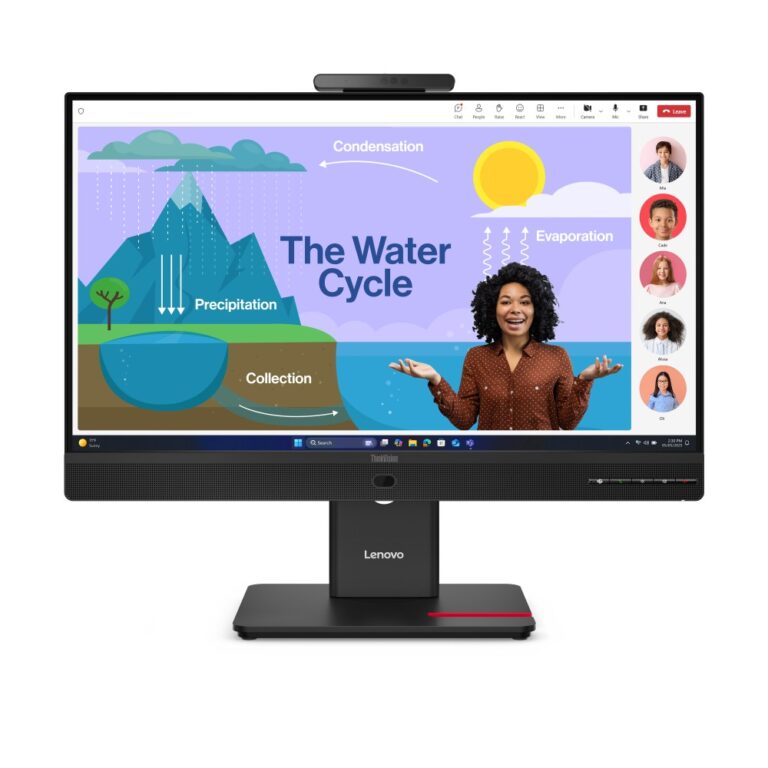 Lenovo ThinkVision T24D-40 Monitor 23.8" Full HD 120 Hz IPS Eclipse Black