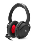 Lindy NC-60 Wired Active Noise Cancelling Headphones 3.5mm Connector Black