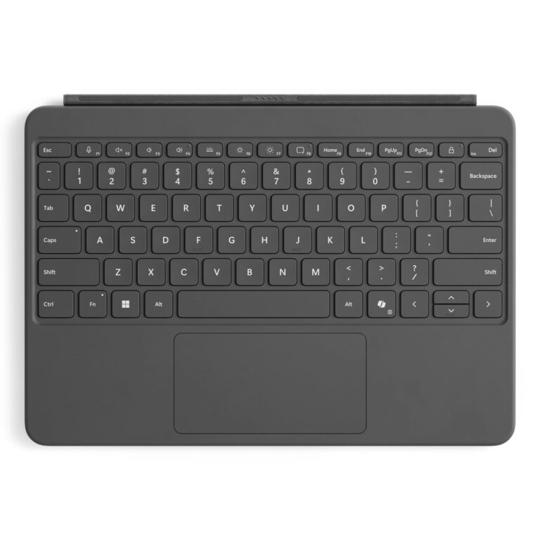Microsoft Surface Pro 12-inch Keyboard Mechanical Switch Backlit Touchpad Docking Black