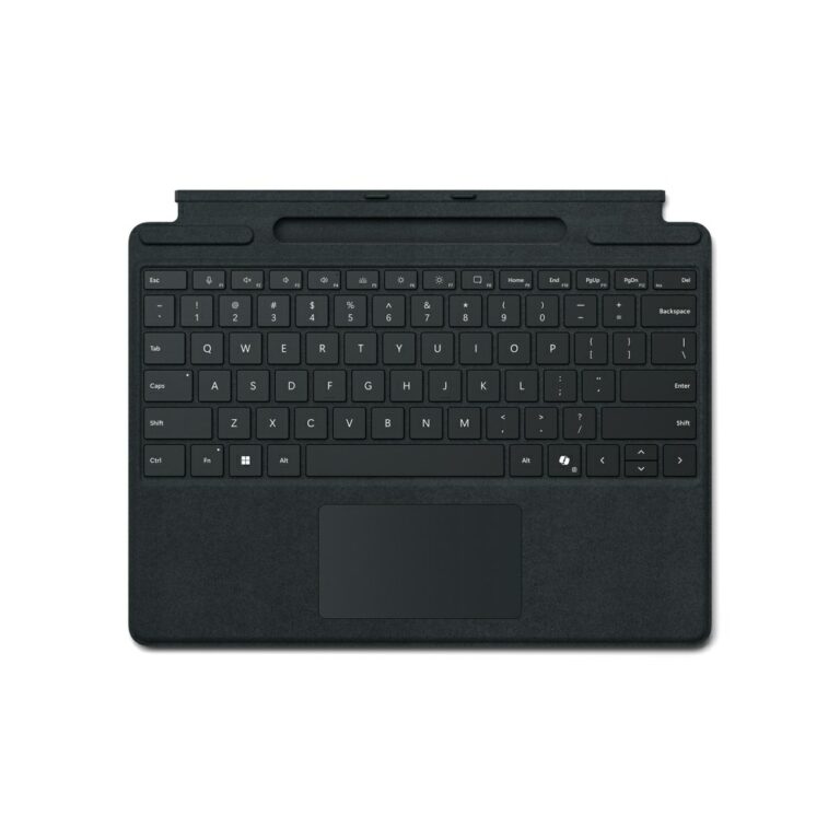 Microsoft Surface Pro Keyboard with Pen Storage for Business Black Docking Cover Port Compatible with Surface Pro 10 9 8 X