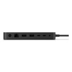 Microsoft Surface Thunderbolt 4 Dock Black 3 Thunderbolt 4 Ports 3 USB-A Ethernet 2.5G 165W Power Supply