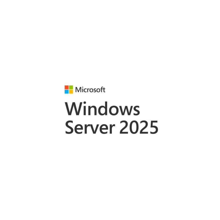 Microsoft Windows Server 2025 Standard 1 License English Version 64-bit