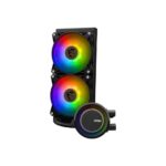 MSI MAG Coreliquid E240 AIO Liquid Cooler 2x120mm Fans PWM LED Black LGA 1150 1151 1155 1156 1200 1700