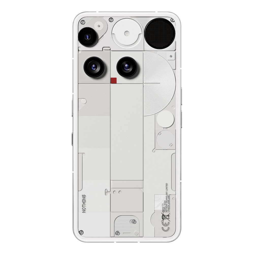 Nothing Phone (3) Smartphone 6.67" 12 GB RAM 256 GB Storage 5G Snapdragon 8s Gen 4 120Hz 50 MP Camera White Nothing Phone (3) Smartphone 6.67" 12 GB RAM 256 GB Storage 5G Snapdragon 8s Gen 4 120Hz 50 MP Camera White