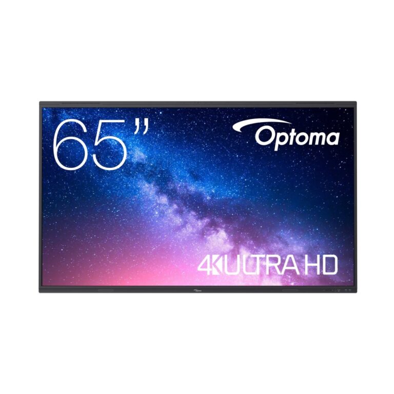 Optoma 5653RK 65" 4K Interactive Whiteboard Android 13 Multi-touch 50 Touchpoints Stylus Included