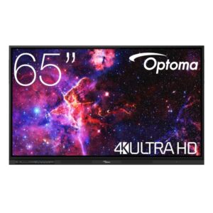 Optoma Creative Touch 3 3653RK 65" 4K Interactive Flat Panel Display Touchscreen Android 14 Black