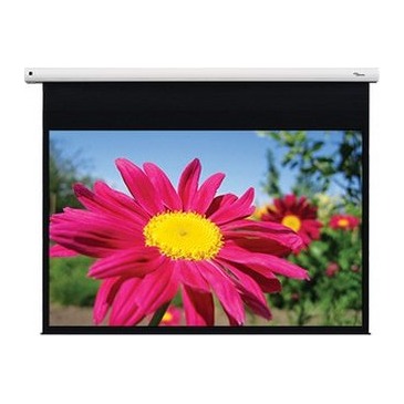 Optoma DE-1123EGA Motorised Projection Screen 123" 16:10 White Ceiling Wall Mount