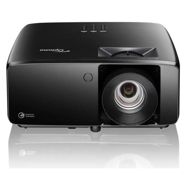 Optoma UHZ67 Standard Throw DLP Laser Projector UHD 4K 3840x2160 4300 ISO Lumens 3D HDR Black