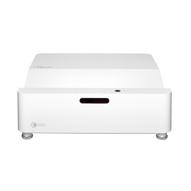 Optoma ZH430UST Ultra Short Throw Laser Projector 1080p 4000 ANSI Lumens White
