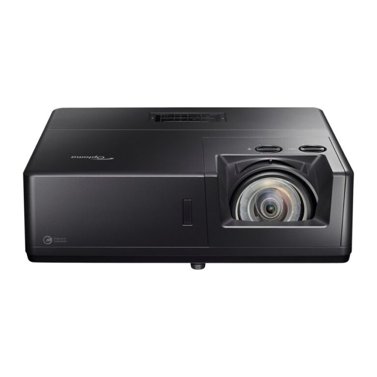 Optoma ZU507TST Short Throw Projector 5000 ANSI Lumens WUXGA 1920x1200 Laser Black