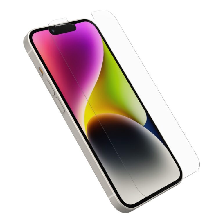 OtterBox Premium Glass Antimicrobial Screen Protector for iPhone 17e/16e/14/13/13 Pro 6.1 inch 9H Transparent
