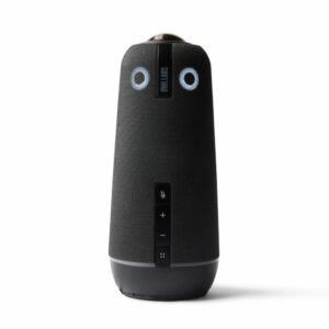 Owl Labs Meeting Owl 4+ 4K 360-Degree Video Conferencing Camera System with Smart Speaker Focus and Wi-Fi 6, Charcoal