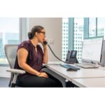 Poly CCX 500 Business Media IP Phone, 5" Touchscreen, 24 Lines, PoE, Gigabit Ethernet, Bluetooth 4.2, Black