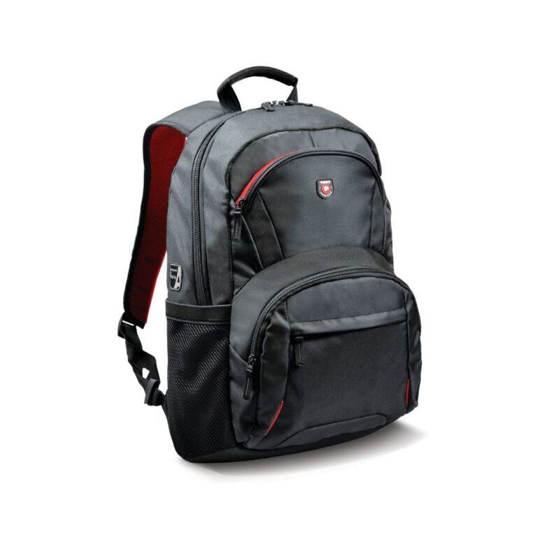 Port Designs Houston Casual Backpack for 17.3" Laptops and 10.1" Tablets Padded Black