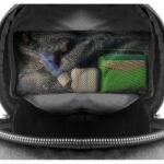 PORT Designs Houston Eco Casual Backpack for 15.6" Laptop Black with Recycled Material and Multiple Pockets