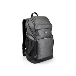 PORT Designs Montreal Laptop Backpack for 15.6/16" Black Grey 25L Water Resistant