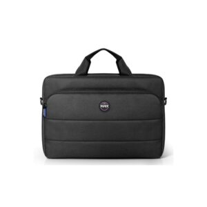 PORT Designs PORTLAND II ECO TL Laptop Briefcase 14-16" Black Toploading Recycled Polyester With Shoulder Strap