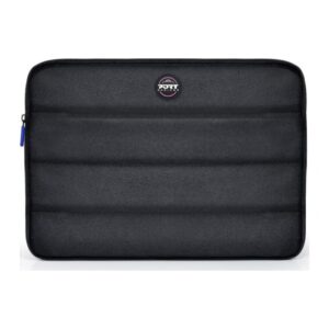 PORT Designs PORTLAND Sleeve for Laptops up to 15.6" Black Polyester Scratch Resistant with 2 Year Warranty