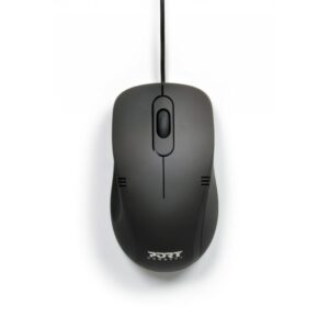 Port Designs Pro Lite Wired USB Mouse 1000 DPI Ambidextrous Black 1.5m Cable
