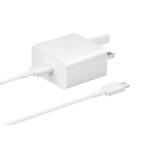 Samsung 15W Adaptive Fast Charger with USB Power Delivery USB Type-C Port White Including 1m USB Type-A to Type-C Cable