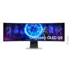 Samsung Odyssey OLED G95SD 49" Dual QHD 240Hz QD-OLED Gaming Monitor Silver