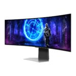 Samsung Odyssey OLED G95SD 49" Dual QHD 240Hz QD-OLED Gaming Monitor Silver