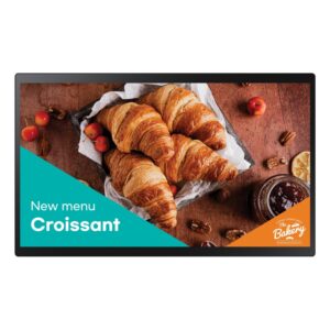 Samsung QB24C-T 24" Digital Signage Display Full HD ADS Touchscreen Tizen 7.0 16/7 Black