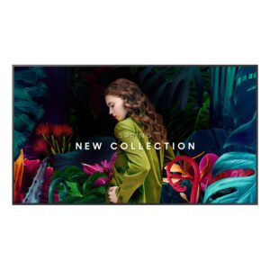 Samsung QB85C-N Digital Signage Display 85" 4K Ultra HD VA 60 Hz 16/7 Tizen 7.0 Black