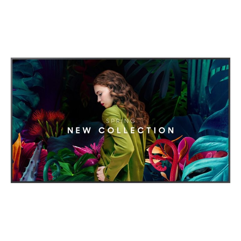 Samsung QB85C-N Digital Signage Display 85" 4K Ultra HD VA 60 Hz 16/7 Tizen 7.0 Black