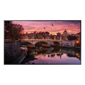 Samsung QB85R-BD 85 Digital Signage Display 4K Ultra HD VA Panel 16/7 Wi-Fi Tizen 4.0 Black