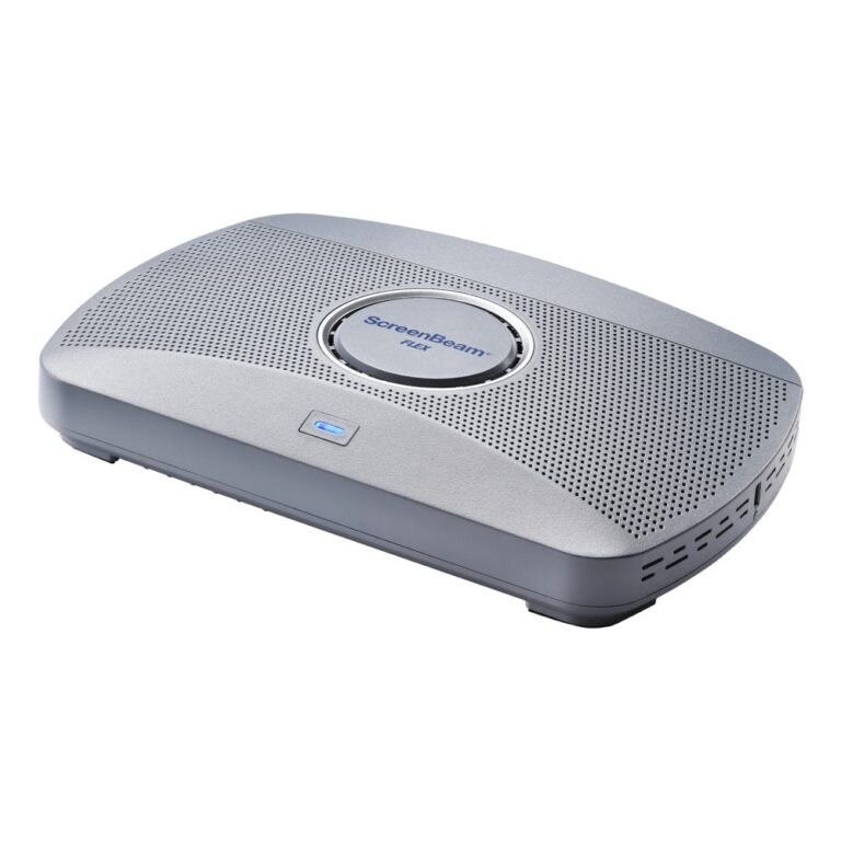 ScreenBeam Flex Wireless Presentation System HDMI USB Type-A Desktop 4K AirPlay Miracast Google Cast White 3 Year Warranty
